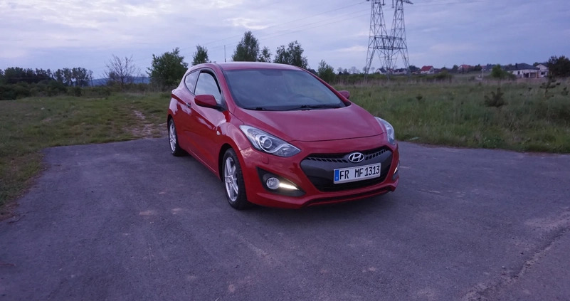 Hyundai I30 cena 26900 przebieg: 140000, rok produkcji 2012 z Zalewo małe 436